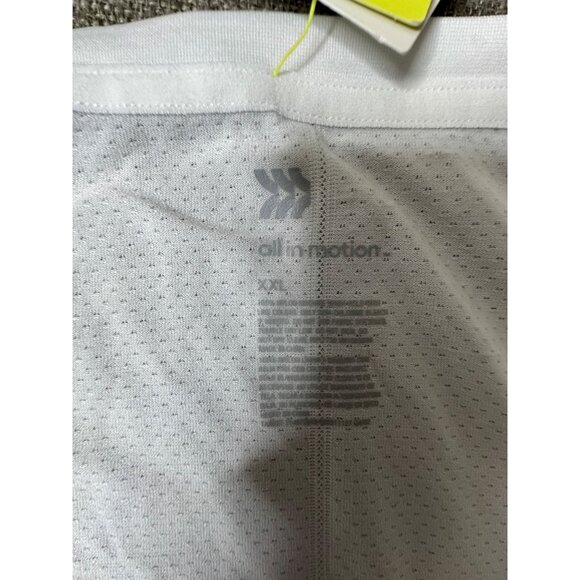 All In Motion Womens White Moisture Wicking Ventilating Crop Top Size XXL - Picture 4 of 8